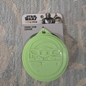 3 Star Wars Mandalorian Green Food Can Cover